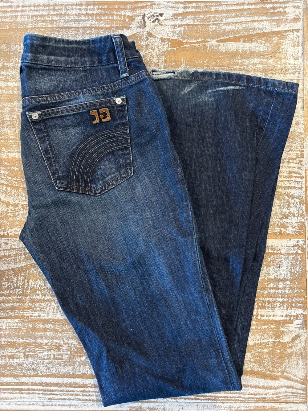Joe's Jeans Dark Blue Boot Cut Women's Jeans